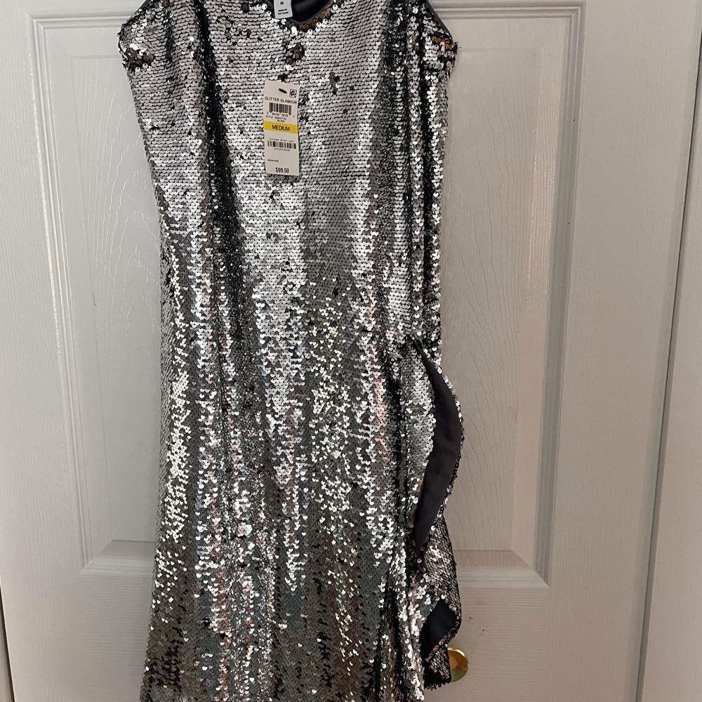 Beautiful silver dress